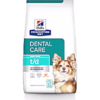 Hill's Prescription Diet t/d Dental Care Small Bites Chicken Flavor Dry Dog Food