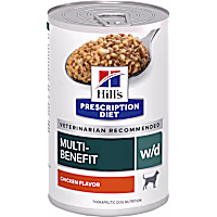 Hill's Prescription Diet w/d Digestive/Weight/Glucose Management with Chicken Canned Dog Food