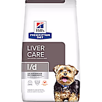 Hill's Prescription Diet l/d Liver Care Chicken Flavor Dry Dog Food