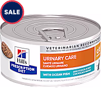 Hill's Prescription Diet c/d Multicare Urinary Care with Ocean Fish Canned Cat Food