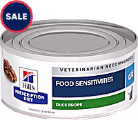 Hill's Prescription Diet d/d Skin/Food Sensitivities Duck Formula Canned Cat Food