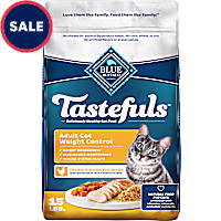 Blue Buffalo Blue Tastefuls Weight Control Natural Food for Adult Cats
