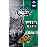 Blue Buffalo Wilderness Wild Bits Grain-Free Duck Recipe Soft & Chewy Training Treats for Dogs
