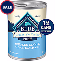 Blue Buffalo Homestyle Recipe Chicken Dinner Puppy Wet Dog Food