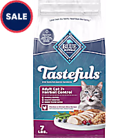 Blue Buffalo Tastefuls Chicken & Brown Rice Recipe 7+ Hairball Control Adult Cat Dry Food