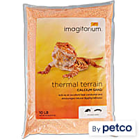 Imagitarium Orange Calcium Reptile Sand