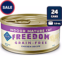 Blue Buffalo Freedom Grain-Free Indoor Chicken Mature Wet Cat Food