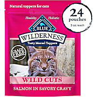 Blue Buffalo Blue Wilderness Wild Cuts Tasty Salmon Morsels Wet Cat Food