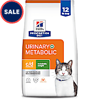 Hill's Prescription Diet Metabolic + Urinary, Weight + Urinary Care Chicken Flavor Dry Cat Food