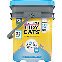 Purina Tidy Cats Clumping Odor Control Low Dust Scented Glade Clear Springs Multi Cat Litter