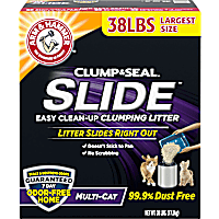 Arm & Hammer Clump & Seal Slide Multi-Cat Clumping Litter