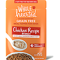 WholeHearted Chicken Recipe in Gravy Dog Meal Topper
