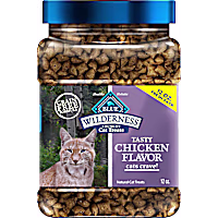 Blue Buffalo Wilderness Natural & Grain-Free, Chicken Crunchy Cat Treats