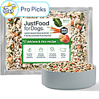 JustFoodForDogs Daily Diets Chicken & Rice Frozen Dog Food