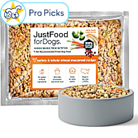 JustFoodForDogs Daily Diets Turkey & Whole Wheat Macaroni Frozen Dog Food