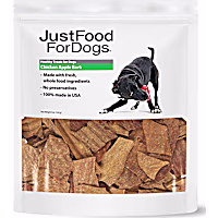 JustFoodForDogs Snacks Chicken Apple Bark Dog Treats