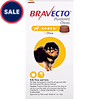 Bravecto Chews for Dogs 4.4-9.9 lbs