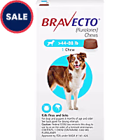 Bravecto Chews for Dogs 44-88 lbs
