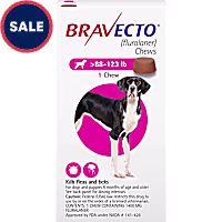 Bravecto Chews for Dogs 88-123 lbs
