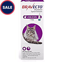 Bravecto Topical Solution for Cats 13.8-27.5 lbs