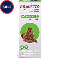 Bravecto Topical Solution for Dogs 22-44 lbs
