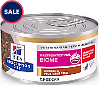 Hill's Prescription Diet Gastrointestinal Biome Stress Digestive Care Chicken & Vegetable Stew Cat Food