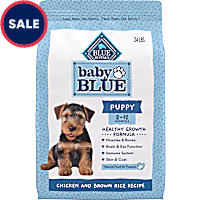Blue Buffalo Baby Blue Healthy Growth Formula with DHA, Savory Chicken Recipe Natural Dry Food for Puppies