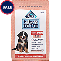 Blue Buffalo Baby Blue Healthy Growth Formula with DHA, Chicken & Brown Rice Recipe Natural Large Breed Puppy Dry Food