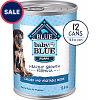 Blue Buffalo Baby Blue Turkey & Vegetable Healthy Growth Wet Puppy Food