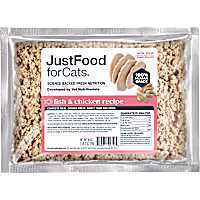 JustFoodForDogs Daily Diets Fish & Chicken Frozen Cat Food