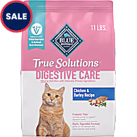 Blue Buffalo True Solutions Blissful Belly Digestive Care Chicken Natural Dry Food for Adult Cats