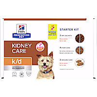 Hill's Prescription Diet k/d Kidney Care Starter Kit Variety Pack Dry Dog Food