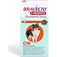 Bravecto 1-Month Chews for Dogs 9.9-22lbs