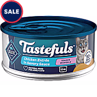 Blue Buffalo Tastefuls Chicken Entree in Gravy, Morsels Adult Wet Cat Food
