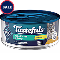 Blue Buffalo Tastefuls Tuna Entree in Gravy, Flaked Adult Wet Cat Food