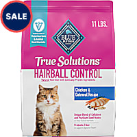 Blue Buffalo True Solutions Chicken Hairball Control Natural Dry Cat Food for Adult Cats