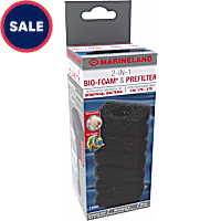 Marineland 2-In-1 Bio-Foam and PreFilter for Biological And Mechanical, Fits Penguin Pro 125, 175 or 275 Filter