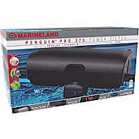Marineland Penguin PRO 375 Power Filter, Multi-Stage Aquarium Filtration for Aquariums Up To 75 Gallons