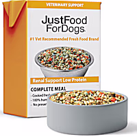 JustFoodForDogs Pantry Fresh Renal Support Low Protein Rx Support Dog Food