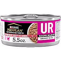 Purina Pro Plan Veterinary Diets UR Urinary St/Ox Savory Selects Feline Formula Salmon Recipe in Sauce Wet Cat Food