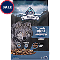 Blue Buffalo Blue Wilderness Premier Blend with Meaty Cuts Adult Chicken Dry Dog Food