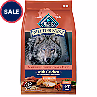 Blue Buffalo Wilderness Natural High-Protein Chicken Recipe Dry Food for Large Breed Adult Dogs