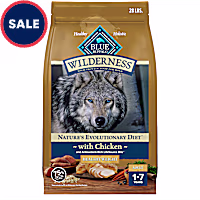 Blue Buffalo Wilderness Natural High-Protein Healthy Weight Chicken Recipe Dry Food for Adult Dogs