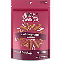WholeHearted Culinary Cuts Sausages, Chicken & Bacon Recipe Dog Treats