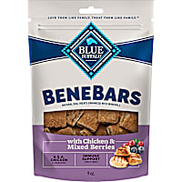 Blue Buffalo BeneBars Immune Support Dog Treats with Vitamins C & E, Chicken & Mixed Berries
