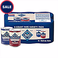 Blue Buffalo Homestyle Chicken and Beef Dinner Recipe Adult Wet Dog Food Variety Pack