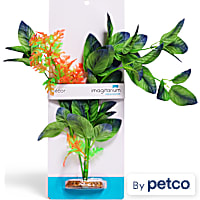 Imagitarium Green Bunch Silk Aquarium Plant