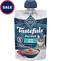 Blue Buffalo BLUE Tastefuls Tuna Resealable Twist Cap Adult Cat Natural Purees
