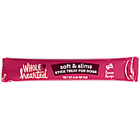 WholeHearted Grain Free Soft and Slim Bacon Recipe Dog Stick Treat