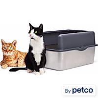 So Phresh Stainless Steel Cat Litter Box